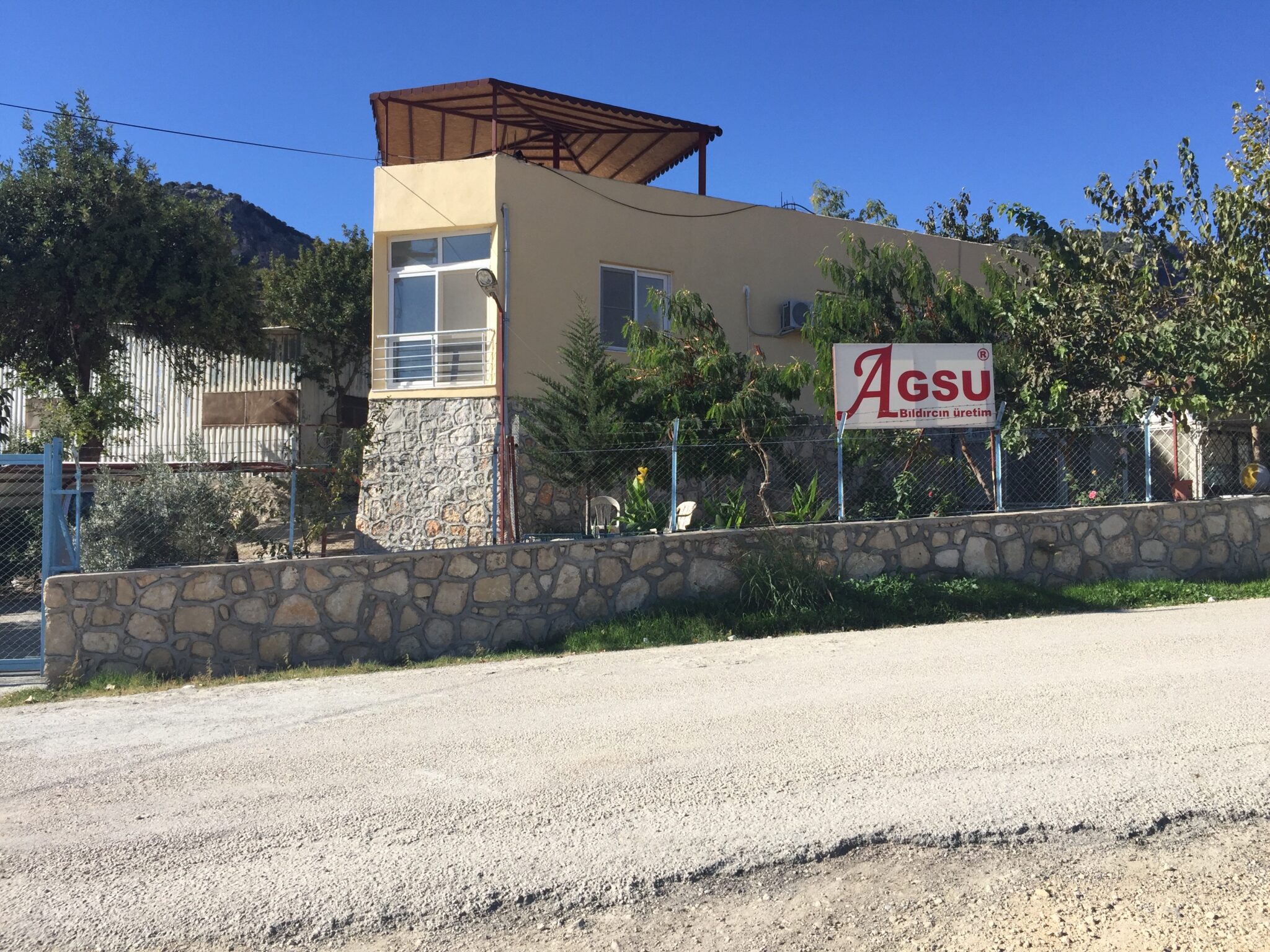 Agsu Bıldırcın Çiftliği üretim tesisi